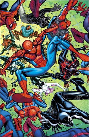 Spider-Geddon issue 2-D Nick Bradshaw 1:50 Cover