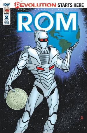 ROM (2016) issue 2-B Mike Allred Subscription Cover