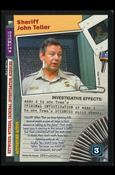 X-Files: 101361 (Base Set) card XF97-050x1 Sheriff John Teller