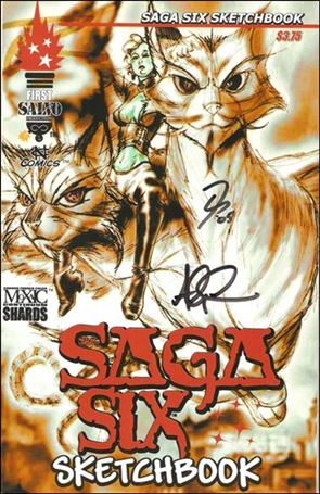 Saga Six Sketchbook Cover Image 1