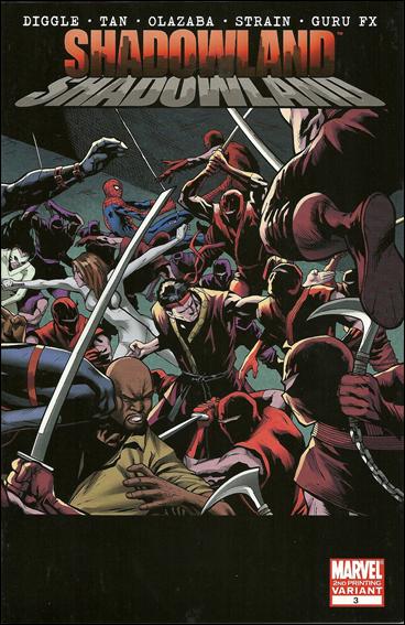 Shadowland (2010) issue 3-C Billy Tan Cover (2nd Printing)
