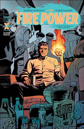 Fire Power issue 1-C Second Printing Cover