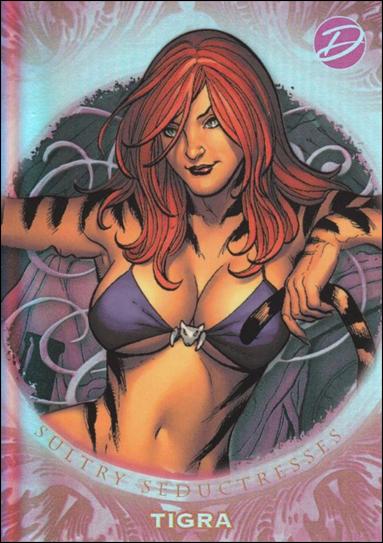 Marvel Dangerous Divas (Sultry Seductresses Subset) card S9 Tigra