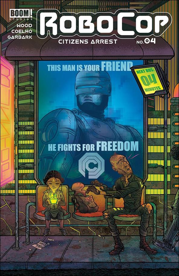 RoboCop: Citizens Arrest issue 4-B David Rubin Subscription Cover
