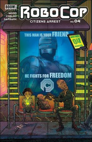 RoboCop: Citizens Arrest issue 4-B David Rubin Subscription Cover