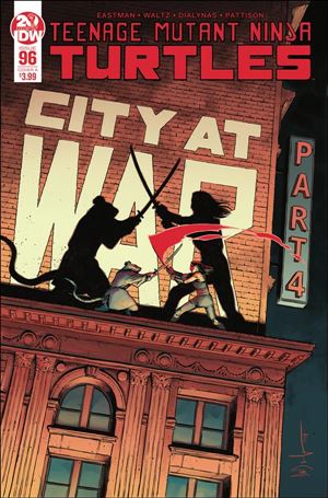 Teenage Mutant Ninja Turtles (2011) issue 96-D Dave Wacher Cover (2nd Printing)