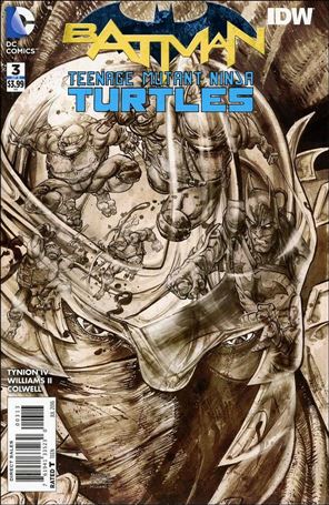 Batman/Teenage Mutant Ninja Turtles issue 3-E Freddie E. Williams II Cover (3rd Printing)