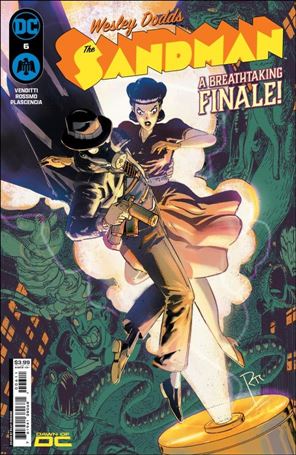 Wesley Dodds: The Sandman issue 6 Riley Rossmo Cover