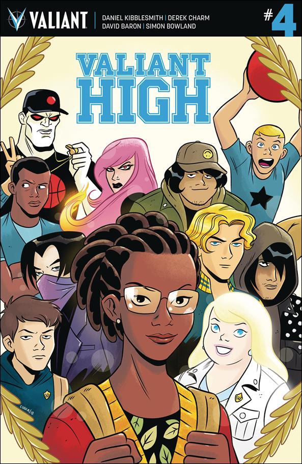 Valiant High issue 4-B Derek Charm 1:10 Cover
