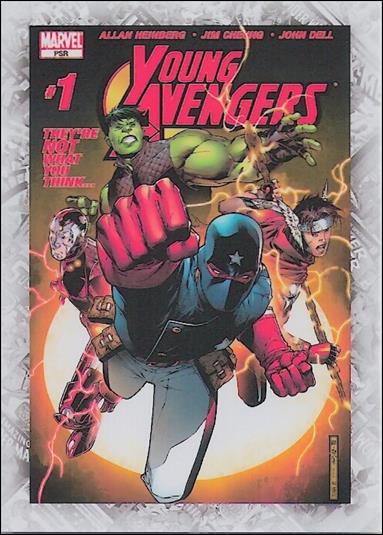 Marvel Beginnings: Series 3 (Breakthrough Issues Comic Cover Subset) card B-125 Young Avengers #1