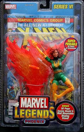 Marvel Legends (Series 6) figure 5 Phoenix (Green & Yellow Costume)