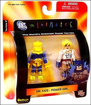 DC Minimates figure 5 Dr. Fate / Power Girl