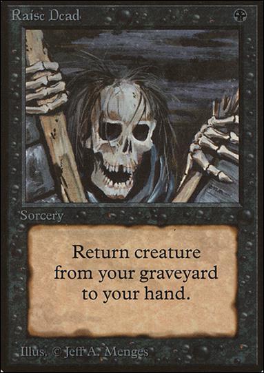 Magic the Gathering: Limited Edition Beta (Base Set) card 123 Raise Dead
