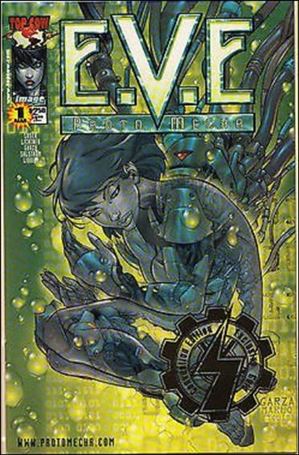 E.V.E. Protomecha issue 1-F Ale Garza Convention Edition Gold Cover