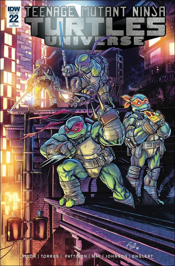 Teenage Mutant Ninja Turtles Universe issue 22-C Fico Ossio 1:10 Cover