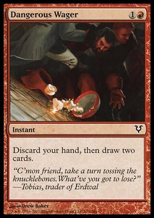 Magic the Gathering: Avacyn Restored (Base Set) card 131 Dangerous Wager