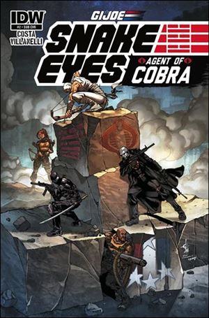 G.I. Joe: Snake Eyes, Agent of Cobra issue 2-B Drew Johnson Subscription Cover