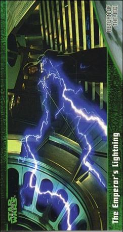 Star Wars Trilogy Widevision (Base Set) card 69 The Emperor's Lightning