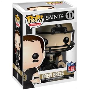 Pop! Football (NFL) figure 11 Drew Brees 