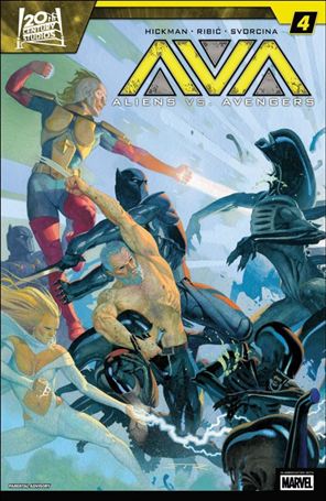 Aliens vs. Avengers Cover Image 2