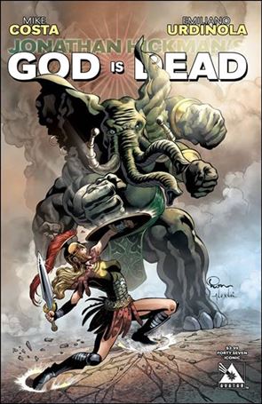 God is Dead issue 47-D Ron Adrian Iconic Cover