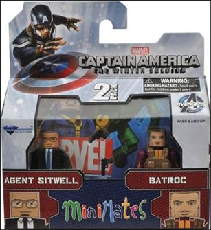 Marvel Minimates figure 161 Agent Sitwell and Batroc