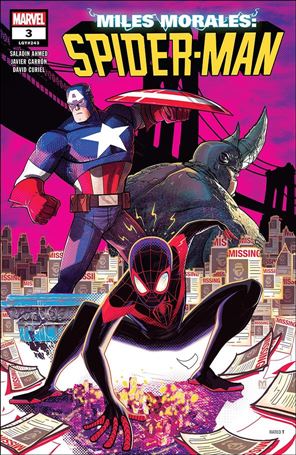 Miles Morales: Spider-Man (2018) issue 3 Marco D'Alfonso Cover