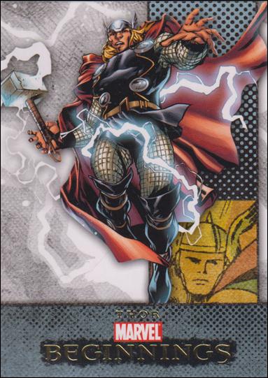 Marvel Beginnings: Series 1 (Base Set) card 1 Thor