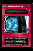 Star Wars: Coruscant Limited (Base Set) card 47 Out Blockade Is Perfectly Legal