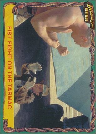 Indiana Jones Heritage (Base Set) card 21 Fist Fight on the Tarmac