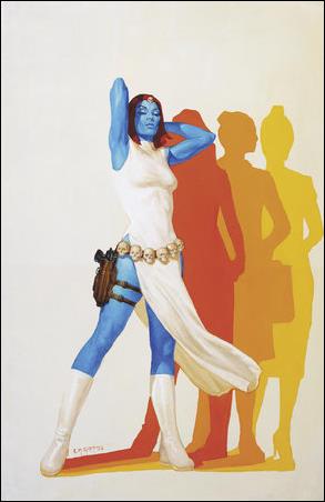 X-Men Blue: Origins issue 1-D Erik M. Gist 1:50 Mystique Virgin Cover