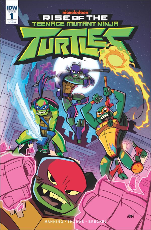 Rise of the Teenage Mutant Ninja Turtles issue 1-B Chad Thomas 1:10 Cover