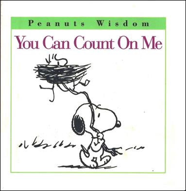 Peanuts Wisdom issue 7 You Can Count on Me