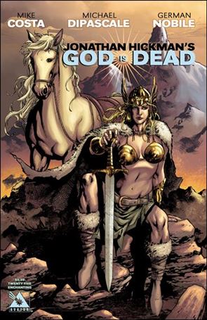 God is Dead issue 25-E Gardenio Lima Enchanting Cover