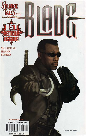 Blade (1998/11) issue 1-B Photo Cover