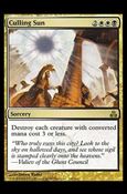 Magic the Gathering: Guildpact (Base Set) card 109 Culling Sun