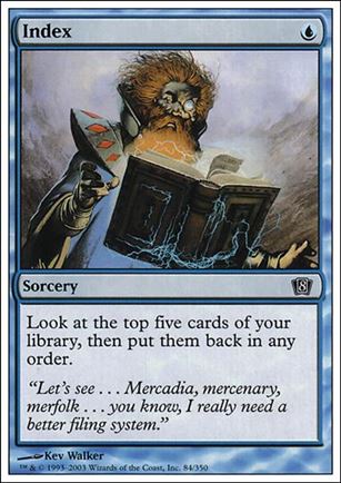 Magic the Gathering: 8th Edition (Base Set) card 84 Index