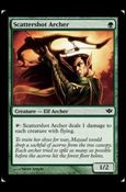 Magic the Gathering: Conflux (Base Set) card 90 Scattershot Archer
