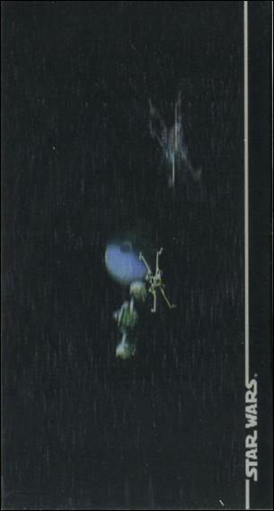 Star Wars 3Di Widevision (Base Set) card 60 Death Star Departure!