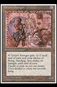 Magic the Gathering: 4th Edition (Base Set) card 355 Urza's Avenger