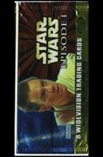 Star Wars: Episode I Widevision: Series 1 card 2-D Sealed Hobby Pack - Obi-Wan