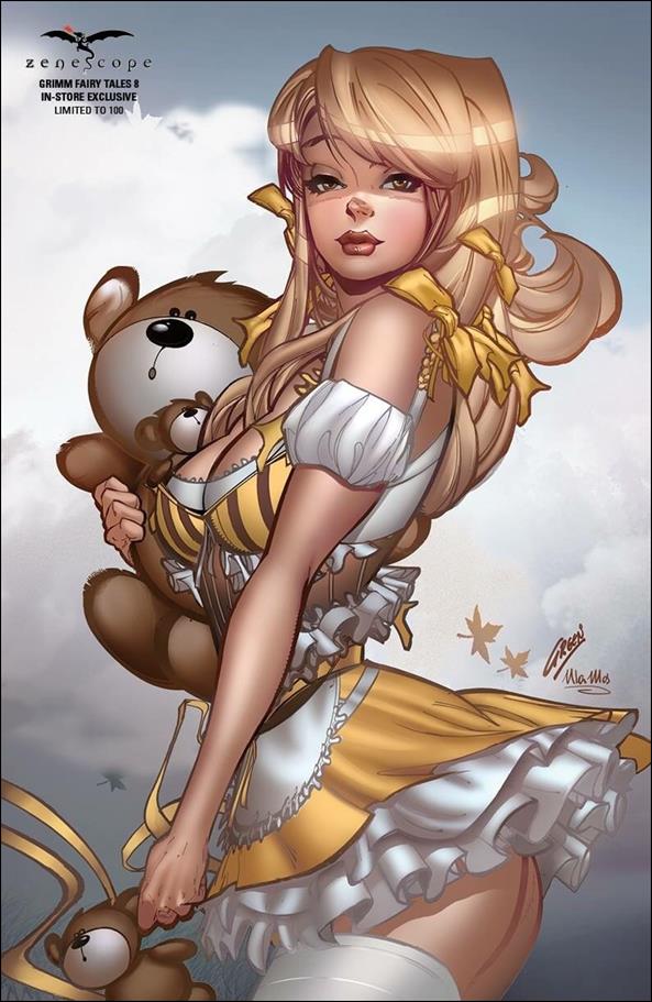 Grimm Fairy Tales (2016) issue 8-E Paul Green In-Store Exclusive Cover 1/100