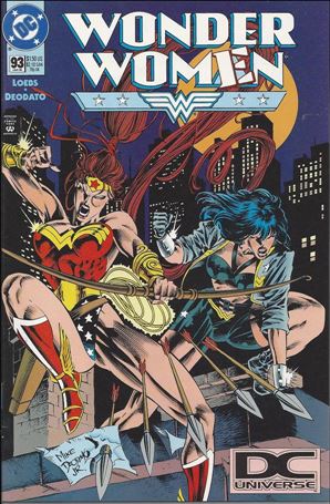 Wonder Woman (1987) issue 93-B DC Universe UPC (2nd Printing)