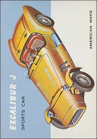 World on Wheels (Base Set) card 6 Excalibur - J
