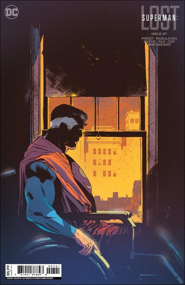 Superman: Lost issue 7-B Lee Weeks Cardstock Cover