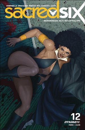 Sacred Six issue 12-F Madibek Musabekov Cover