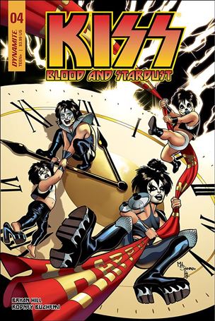 Kiss: Blood and Stardust issue 4-C Maria Sanapo Cover