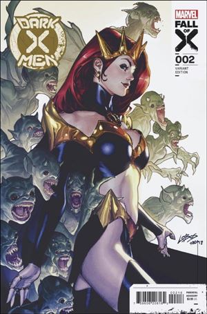 Dark X-Men (2023) issue 2-F Pablo Villalobos 1:25 Cover