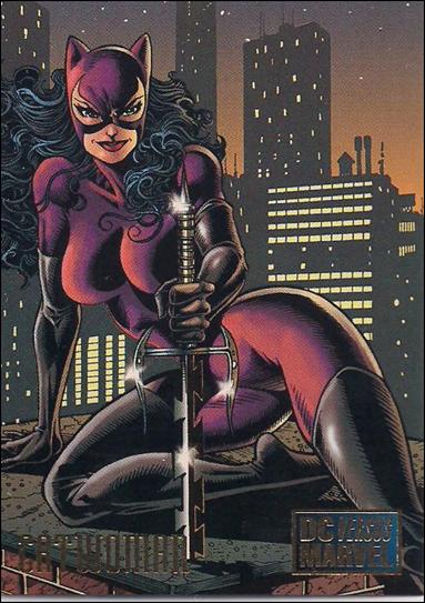 DC Versus Marvel / Marvel Versus DC (Base Set) card 20 Catwoman