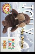 Beanie Babies Series 1 (Base Set) card 92 Jolly the Walrus